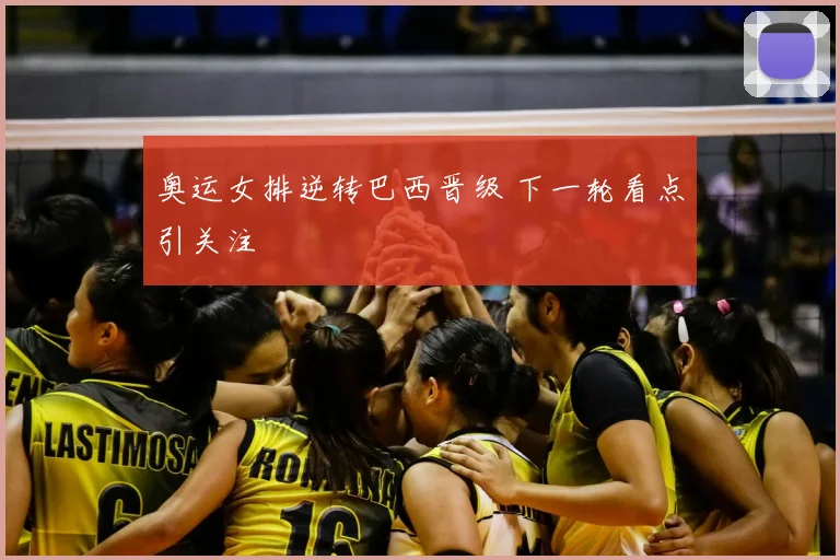 奥运女排逆转巴西晋级 下一轮看点引关注