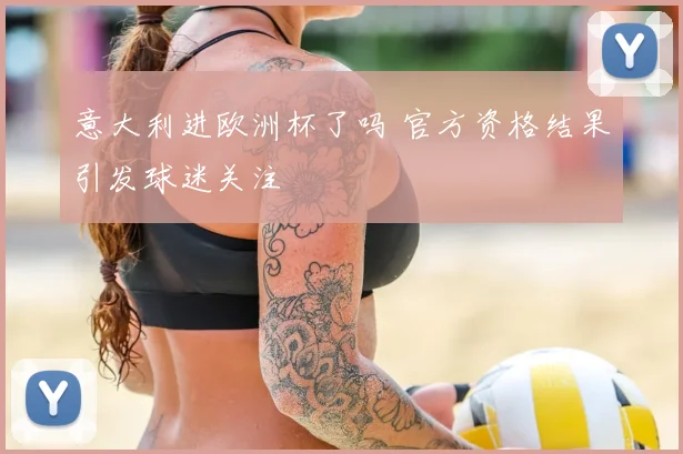 意大利进欧洲杯了吗 官方资格结果引发球迷关注